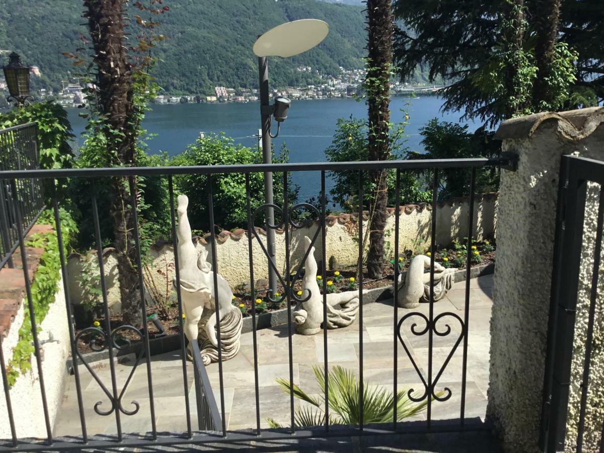 Mon Amour Appartamento In Villa Vista Lago A Lugano-Melide ภายนอก รูปภาพ